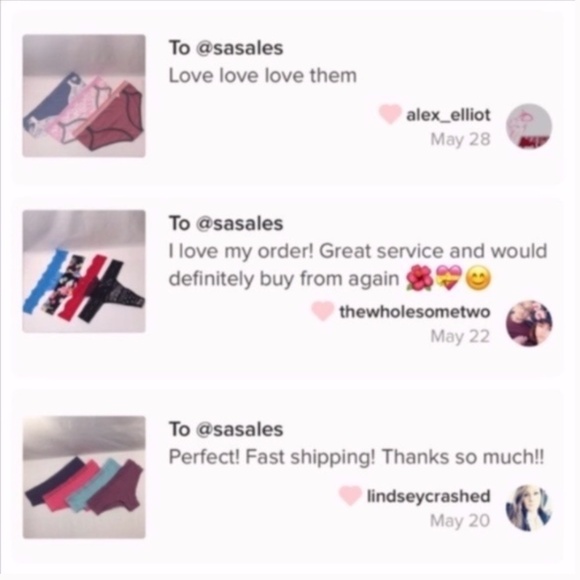 New Victoria’s Secret Pink Hipster Panty Tropical Print Size Small - Picture 4 of 10